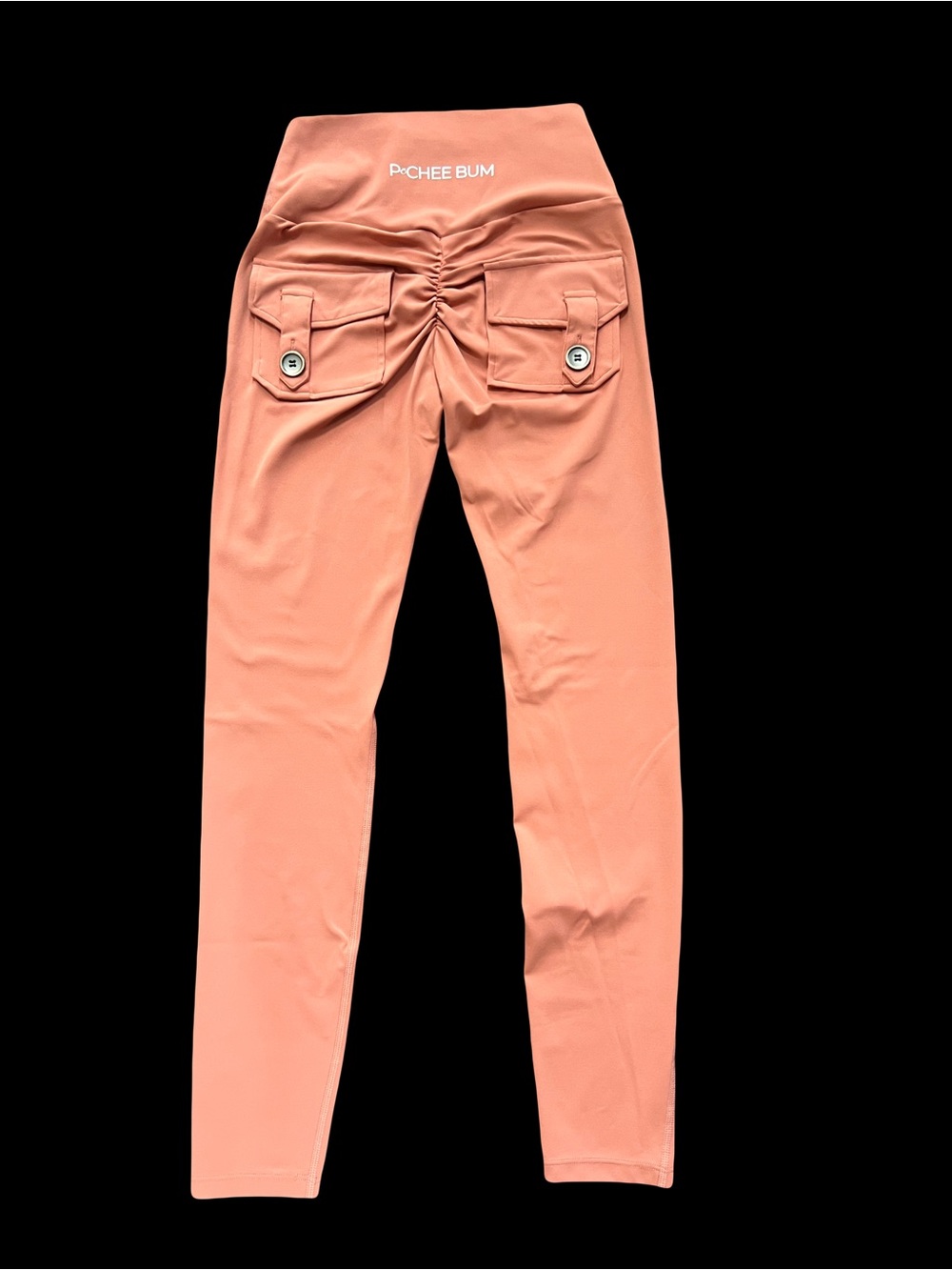 PCHEE BUM Scrunch-Back Athletic Leggings with Pocket Detail